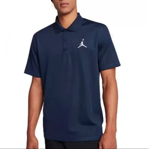 jumpman golf polo